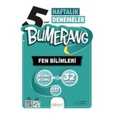 Günay Yayınları 5. Sınıf Bumerang 32 Haftalık Fen Bilimleri Denemeleri