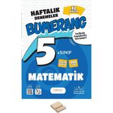 Günay Yayınları - 5. Sınıf Bumerang 32 Haftalık Matematik Denemeleri + Telefon Standı