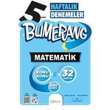 Günay Yayınları 5. Sınıf Bumerang 32 Haftalık Matematik Denemesi