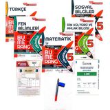 Günay Yayınları 5.Sınıf Bumerang 5'li Defter&kitap Set-Yeni Baskı-(Aydın+Okyanus Yayınları Deneme+Faber Kalem+Silgi)