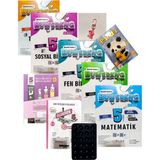 Günay Yayınları 5.sınıf Bumerang Defter Kitap 5'li Set+Ankara Yayınları ve Gizli Yayınları Deneme+Lego+Çanta Süsü+Vantuz