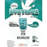 Günay Yayınları 5. Sınıf Bumerang Fen Bilimleri Akıllı Etkinlikli Kitap Sınav Bilgisi İçin Hazırlanmıştır