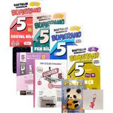 Günay Yayınları 5.sınıf Bumerang Haftalık Deneme 4'lü Set+Ankara Yayınları ve Gizli Yayınları Deneme+Lego+Vantuz+Çanta Süsü