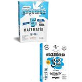 Günay Yayınları 5. Sınıf Bumerang Matematik Etkinlikli Kitap + Ankara Yayıncılık 32 Haftalık Deneme