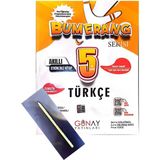 Günay Yayınları 5. Sınıf Bumerang Türkçe Defter Kitap - LGS Uygun Çalışma Kitabı - Yeni Müfredat