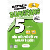 Günay Yayınları 5. Sınıf Din Kültürü Ve Ahlak Bilgisi Bumerang Konu Konu 32 Haftalık Denemeler