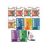 Günay Yayınları 5 Sınıf Etkinlikli Konu + ZOM + Muhteşem Set + Kitap Okuma Işığı Hediye (Çok Renkli)
