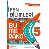Günay Yayınları 5. Sınıf Fen Bilimleri Bumerang Serisi Etkinlikli Akıllı Defter Kitap / 9786257150026
