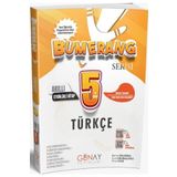 Günay Yayınları 5. Sınıf Türkçe Bumerang Etkinlikli Kitap