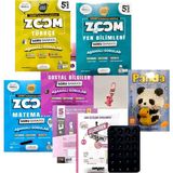 Günay Yayınları 5.sınıf Zoom 4'lü Soru Bankası Set+Ankarayayınları Vegizli Yayınları Deneme+Lego+Çanta Süsü+Vantuz
