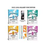 Günay Yayınları 6. Sınıf Bumerang Etkinlikli Matematik-Türkçe-Fen ve Sosyal Bilgiler 4'Lü Set+3'Lü Kırtasiye Seti
