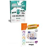 Günay Yayınları 6. Sınıf Bumerang Fen Etkinlikli Kitap + Ankara Yayıncılık 5+1 Deneme Seti (5 Sarmal 1 Genel Deneme)