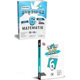 Günay Yayınları 6. Sınıf Bumerang Matematik Etknilikli Kitap + Fi Yayınları Define Soru Bankası