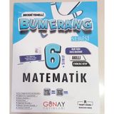 Günay Yayınları 6. Sınıf Bumerang Matematik Konu Anlatımlı Soru Bankası Açık Uçlu Etkinlikli