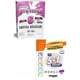 Günay Yayınları 6. Sınıf Bumerang Sosyal Etkinlikli Kitap + Ankara Yayıncılık 5+1 Deneme Seti (5 Sarmal 1 Genel Deneme)