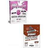 Günay Yayınları 6. Sınıf Bumerang Sosyal Etkinlikli Kitap + Ankara Yayıncılık Branş Denemesi