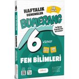 Günay Yayınları 6. Sınıf Fen Bilimleri Bumerang 32 Haftalık Denemeler Eğitim Seti