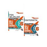 Günay Yayınları 6.Sınıf Günay BUMERANG Matematik / Fen Bilimleri Etkinlikli Soru Bankaları / 2 KİTAP SET /YENİ NESİL