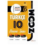 Günay Yayınları 6. Sınıf Türkçe Zoom 10 lu Branş Denemeler