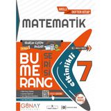 Günay Yayınları 7. Sınıf Bumerang Etkinlikli Matematik Defteri 332 Sayfa Türkçe Eğitim