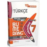 Günay Yayınları 7.Sınıf Bumerang Etkinlikli Türkçe