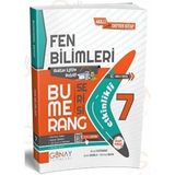 Günay Yayınları 7. Sınıf Fen Bilimleri Bumerang Serisi Etkinlikli Akıllı Defter DERS KİTAPLARI