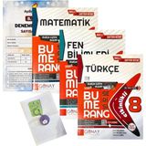 Günay Yayınları 8.sınıf Bumerang 3'lü Etkinlikli Defter-Kitap-Yeni Baskı-(Okyanus Deneme+ Anahtarlık)
