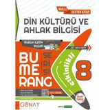 Günay Yayınları 8. Sınıf Bumerang Etkinlikli Konu Özetli Din Kültürü ve Ahlak Bilgisi 2025-2026 Güncel Basım