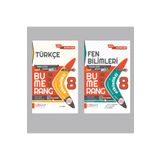 Günay Yayınları 8.Sınıf Bumerang Etkinlikli Türkçe ve Fen Bilimleri Soru Bankası Seti Gün&Ay Yayınları