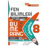 Günay Yayınları 8.Sınıf Bumerang Fen Bilimleri Etkinlikli Akıllı Kitap 20222023 (Çok Renkli)