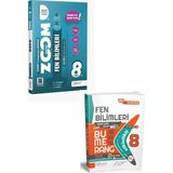 Günay Yayınları 8. Sınıf Bumerang Fen Bilimleri Etkinlikli Kitap + Zoom Fen Bilimleri Soru Bankası