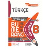 Günay Yayınları 8. Sınıf Bumerang Türkçe Etkinlikli Soru Bankası