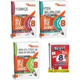 Günay Yayınları 8. Sınıf Bumerang Türkçe + Fen Bilimleri + Din Kültürü Etkinlikli Kitap (Inkılap Tarihi 1. Dönem Soru Bankası Hediyelidir)
