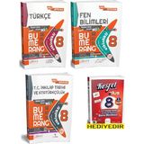 Günay Yayınları 8. Sınıf Bumerang Türkçe + Fen Bilimleri + Inkılap Tarihi Etkinlikli Kitap (Inkılap Tarihi 1. Dönem Soru Bankası Hediyelidir)