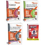Günay Yayınları 8. Sınıf Bumerang Türkçe + Inkılap Tarihi + Din Kültürü Etkinlikli Kitap (Inkılap Tarihi 1. Dönem Soru Bankası Hediyelidir)