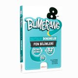 Günay Yayınları 8.Sınıf Fen Bilimleri Bumerang Haftalık Deneme