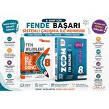 Günay Yayınları 8. Sınıf Fen Bilimleri Gelişim Seti | Zoom Soru Bankası + Bumerang Etkinlik Defteri