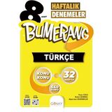 Günay Yayınları 8. Sınıf LGS Bumerang Haftalık Denemeler Türkçe - 32 Hafta 640 Soru