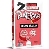 Günay Yayınları Bumerang Haftalık Denemeler 7. Sınıf Sosyal Bilgiler (2022-2023)