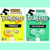 Günay Yayınları Gün&Ay Yayınları 5. Sınıf Bumerang Türkçe ve Fen Bilimleri Deneme Seti