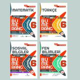 Günay Yayınları Gün&Ay Yayınları 6. Sınıf Bumerang Etkinlikli Türkçe Matematik Fen Bilimleri Sosyal Bilgiler Soru Bankası Seti