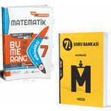 Günay Yayınları Gün&Ay Yayınları 7. Sınıf Bumerang Etkinlikli Matematik ve Hız Yayınları Matematik Soru Bankası