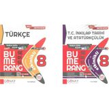 Günay Yayınları Gün&Ay Yayınları 8. Sınıf Bumerang Serisi Türkçe - Inkılap Soru Bankası Seti