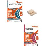 Günay Yayınları LGS 8.Sınıf Bumerang Etkinlikli Defter Matematik ve Türkçe