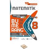 Günay Yayınları Lgs 8.sınıf Bumerang Matematik Konu Anlatımlı Soru Bankası ve Telefon Standı