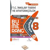 Günay Yayınları Lgs 8.sınıf Bumerang T.c. Inkılap Tarihi Konu Anlatımlı Soru Bankası ve Telefon Standı