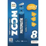 Günay Yayınları LGS 8.Sınıf Zoom Matematik Soru Bankası ve Telefon Standı (Çok Renkli)