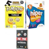 Günay Yayınları Maarif 5. Sınıf Bumerang 32 Haftalık Türkçe Denemeleri ve Hiper Zeka Hiper Matematik Konu Anlatımlı Soru Bankası