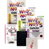 Günay Yayınları Why Not 5.sınıf Inglizce 3'lü Set+Ankara Yayınları Deneme+Vantuz+Çanta Süsü