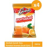 Günbak 250Gr Portakal Aromalı İçecek Tozu x 4 Adet - 250 gr